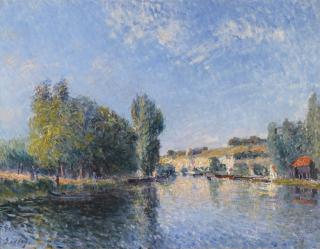 Alfred Sisley - Le Loing À Moret