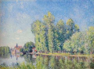 Alfred Sisley - Le Loing À Moret
