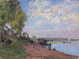 Alfred Sisley - Le Loing à Saint-Mammès