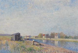 Alfred Sisley - Le Loing À Saint-Mammès