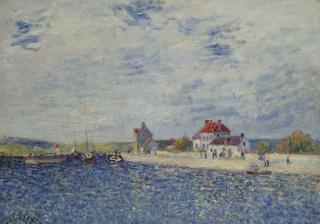 Alfred Sisley - Les Bords Du Loing À Saint-Mammès