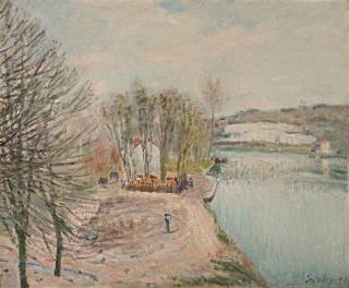 Alfred Sisley - Moret-Sur-Loing