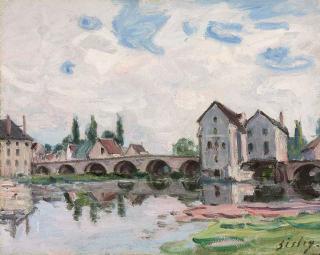 Alfred Sisley - Moret sur Loing