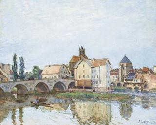 Alfred Sisley - Moret-sur-Loing