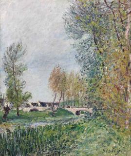 Alfred Sisley - Pont De L\'Orvanne