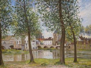 Alfred Sisley - Pont de Moret-sur-Loing