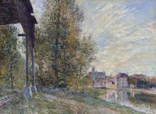 Alfred Sisley - Près de Moret-Sur-Loing