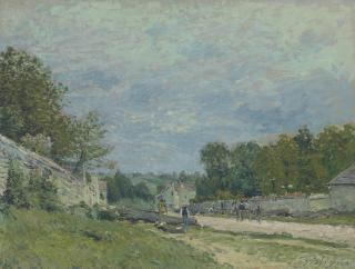 Alfred Sisley - Route De Versailles