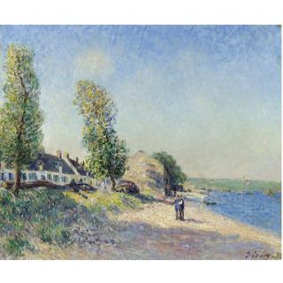 Alfred Sisley - Saint-Mammès Le Matin