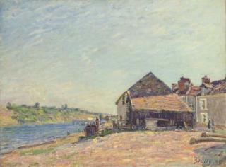Alfred Sisley - Saint-Mammès