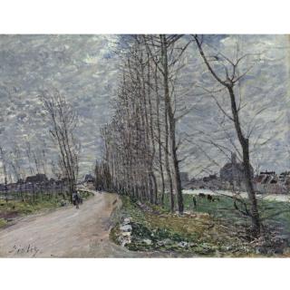 Alfred Sisley - Vue De Moret-Sur-Loing
