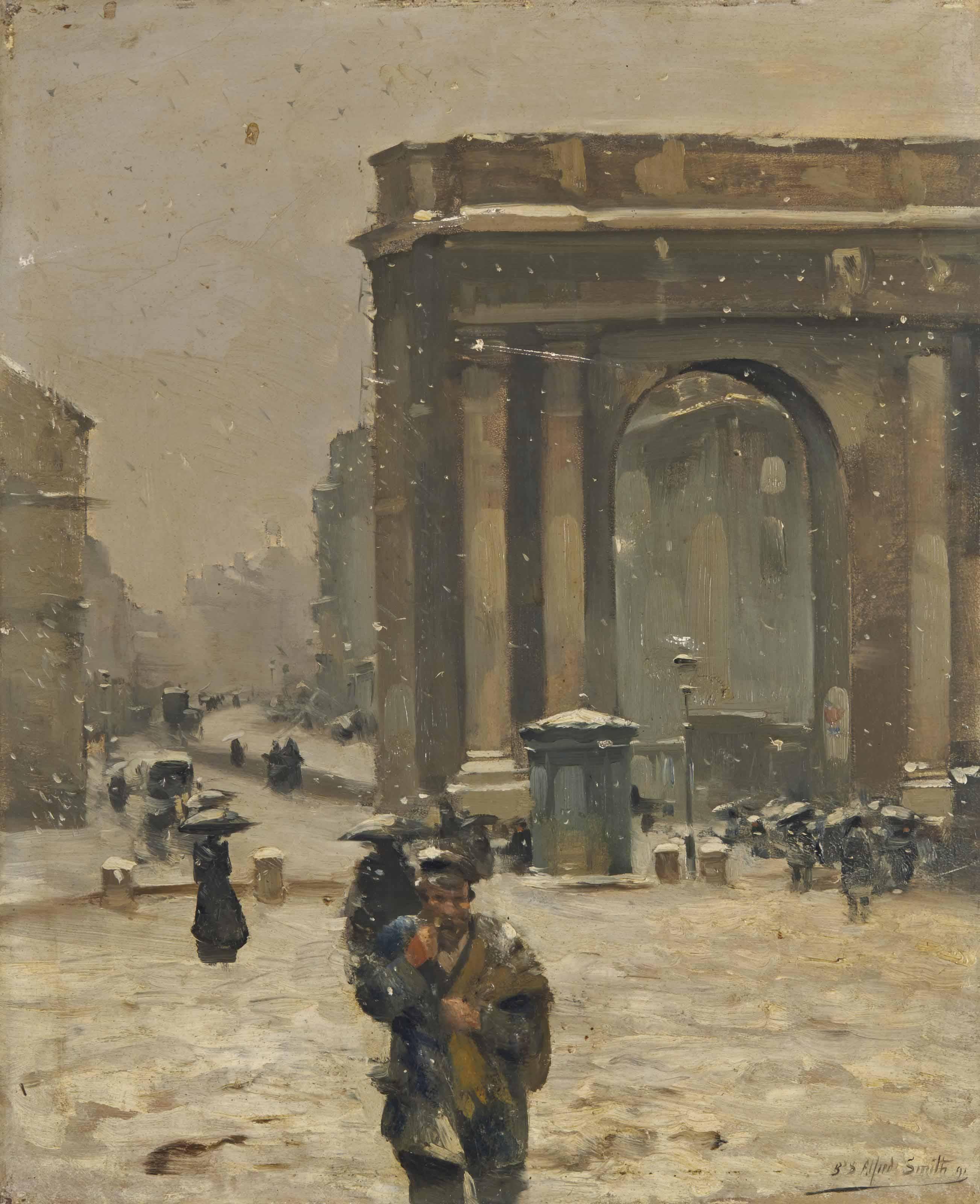 Alfred Smith - Brouillard à Bordeaux