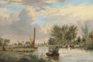 Alfred Stannard - On the Yare