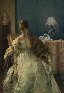 Alfred Stevens - Belgianlovelorn