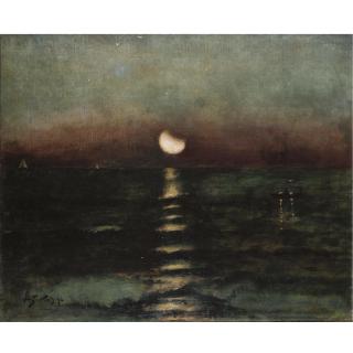 Alfred Stevens - Moonlight