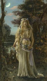 Alfred Stevens - Ophélie (Ophelia)