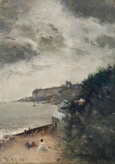 Alfred Stevens - Vue de St. Adresse, Le Havre