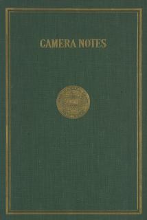 Alfred Stieglitz - \'Camera Notes\'