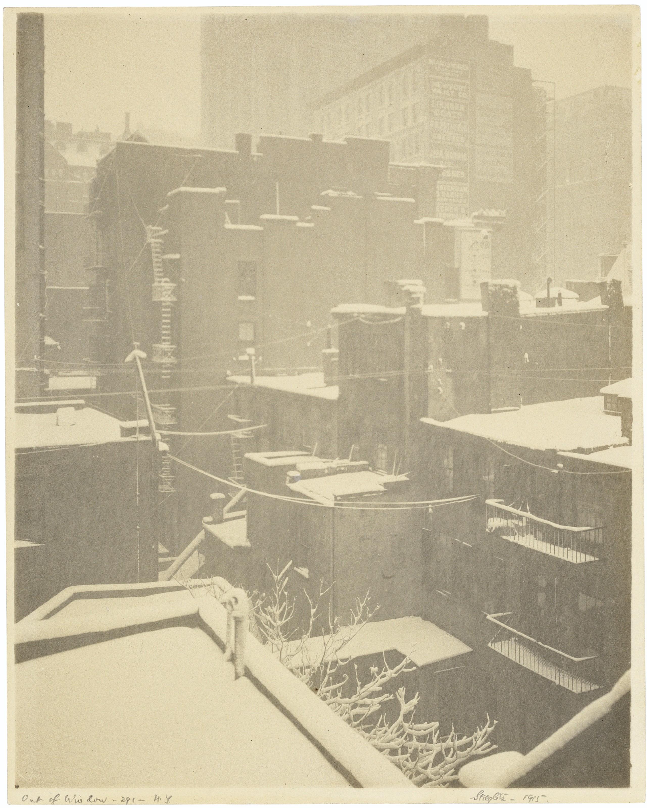 Alfred Stieglitz - From the Back-Window, - \'291 \',  1915