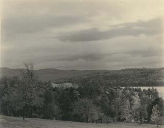 Alfred Stieglitz - Lake George Landscape, c. 1930