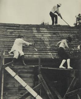 Alfred Stieglitz - Shingling Shanty, Lake George