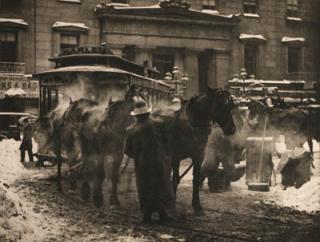 Alfred Stieglitz - The Terminal, New York (1892)