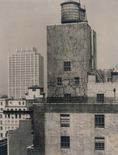 Alfred Stieglitz - West Tower and Radio City, New York, 1933