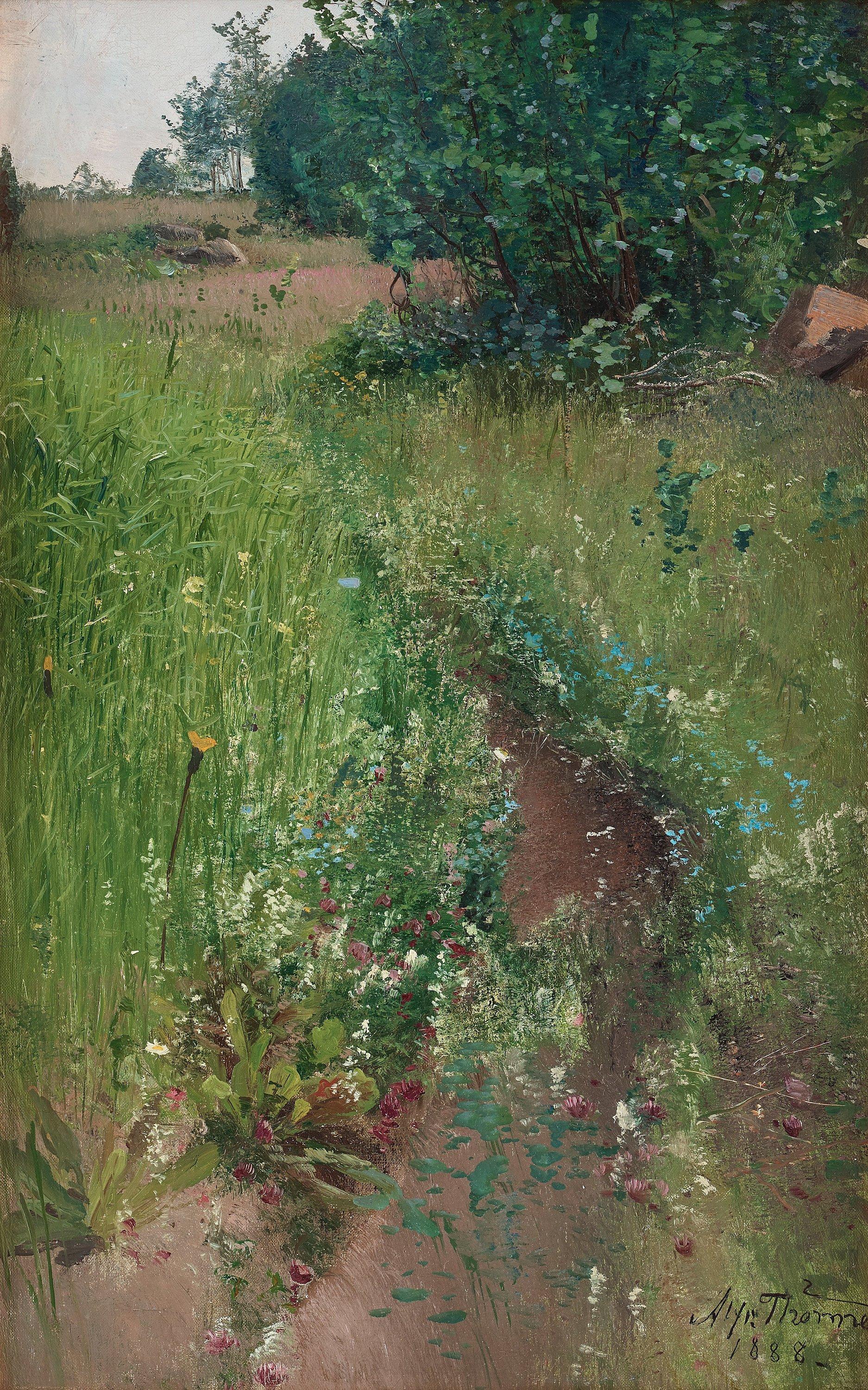 Alfred Thörne - Summer Meadow