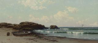 Alfred Thompson Bricher - Afternoon By The Ocean