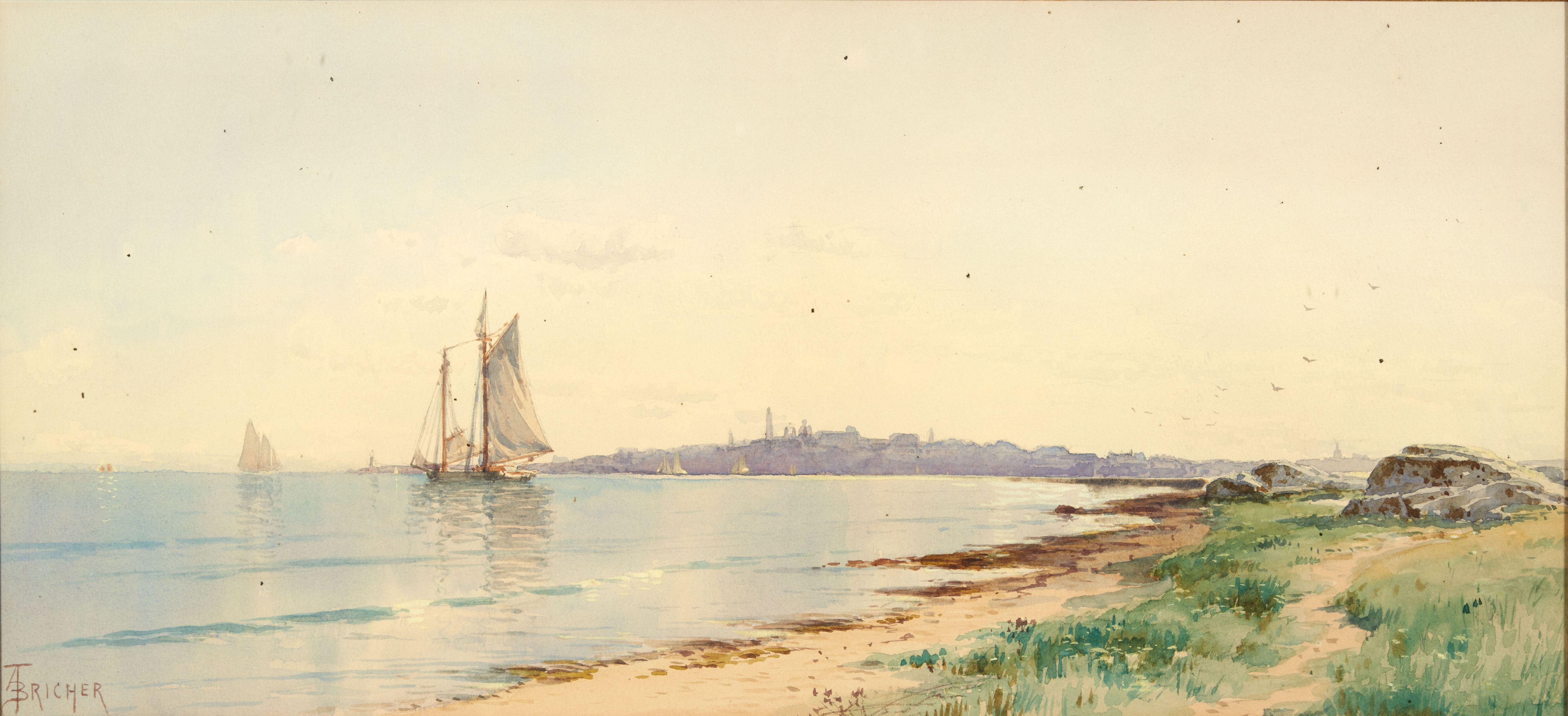 Alfred Thompson Bricher - Afternoon, Salem, Massachusetts