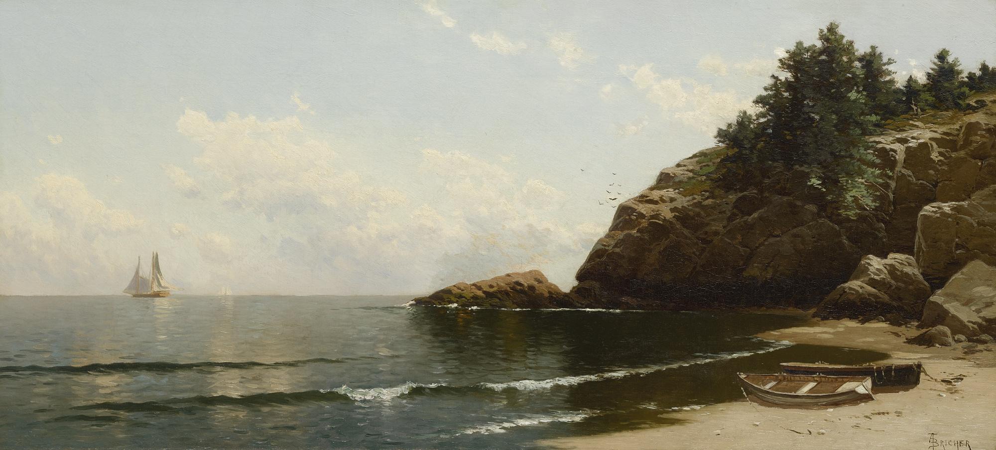 Alfred Thompson Bricher - Cliff Island, Maine