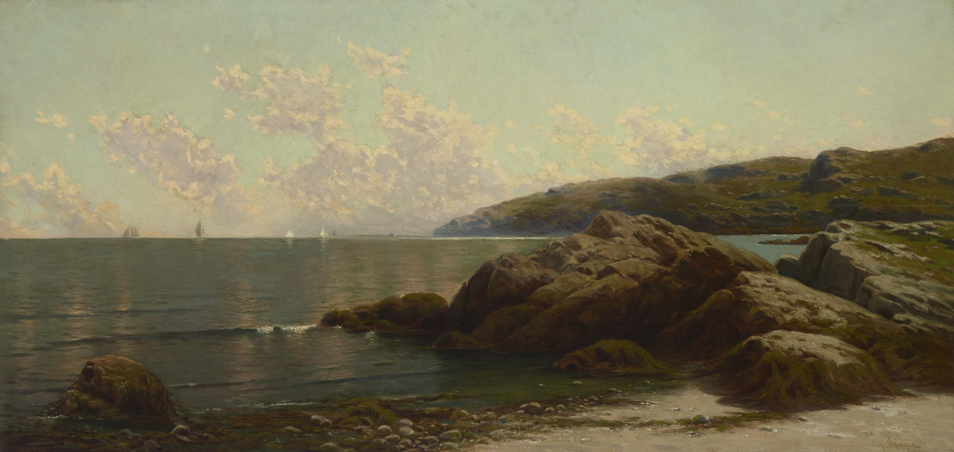 Alfred Thompson Bricher - Coastal Landscape