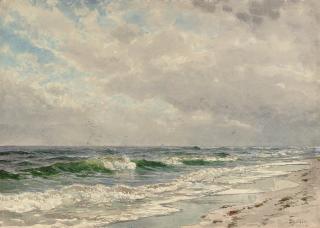 Alfred Thompson Bricher - Coastal Scene
