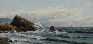 Alfred Thompson Bricher - Crashing Waves