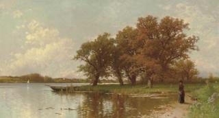 Alfred Thompson Bricher - Early Autumn on Long Island
