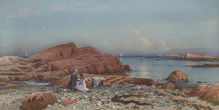 Alfred Thompson Bricher - Seascape, Scituate