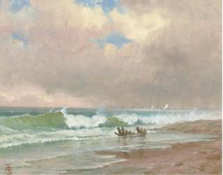 Alfred Thompson Bricher - Seascape, Sketch # 16