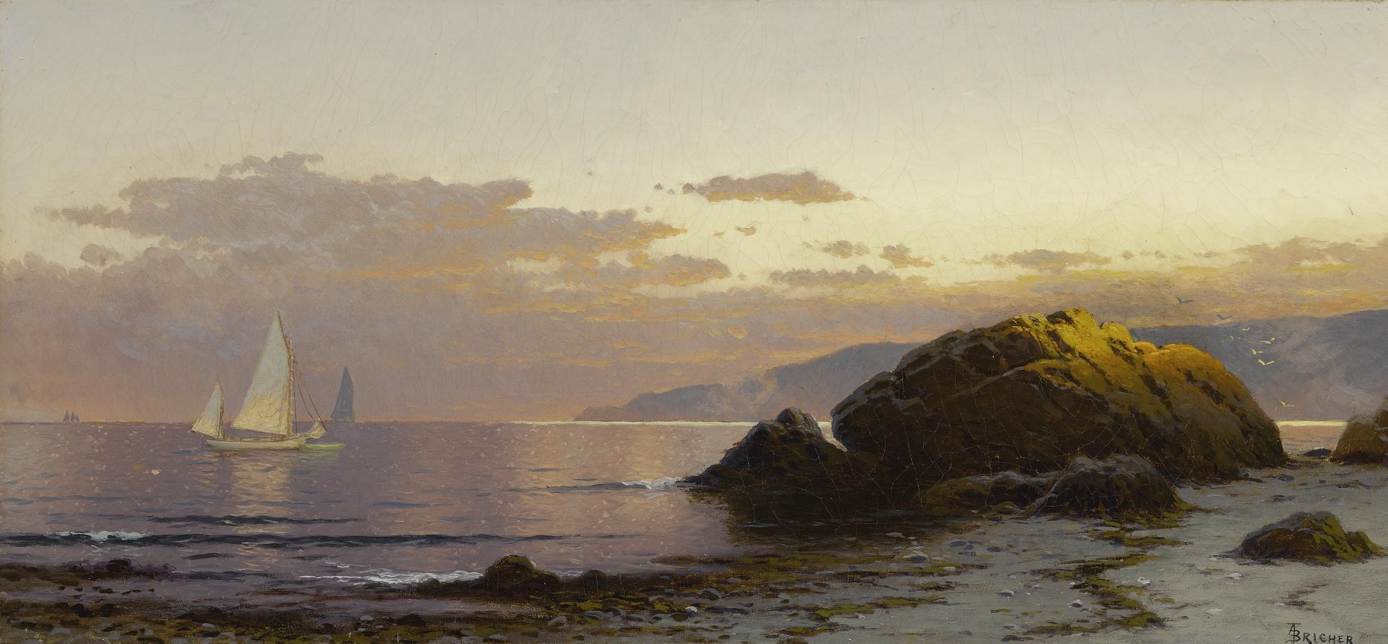 Alfred Thompson Bricher - Seascape