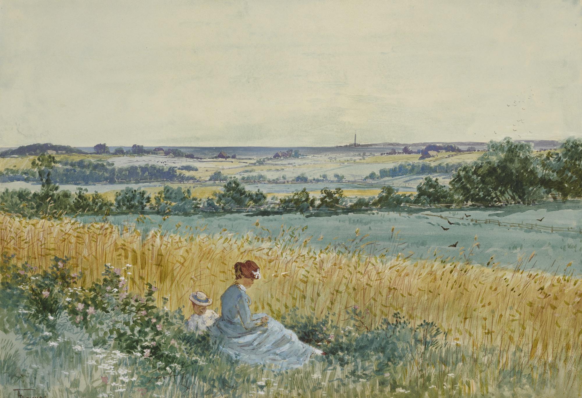 Alfred Thompson Bricher - Summertime