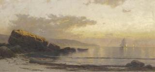 Alfred Thompson Bricher - Sunset Coast
