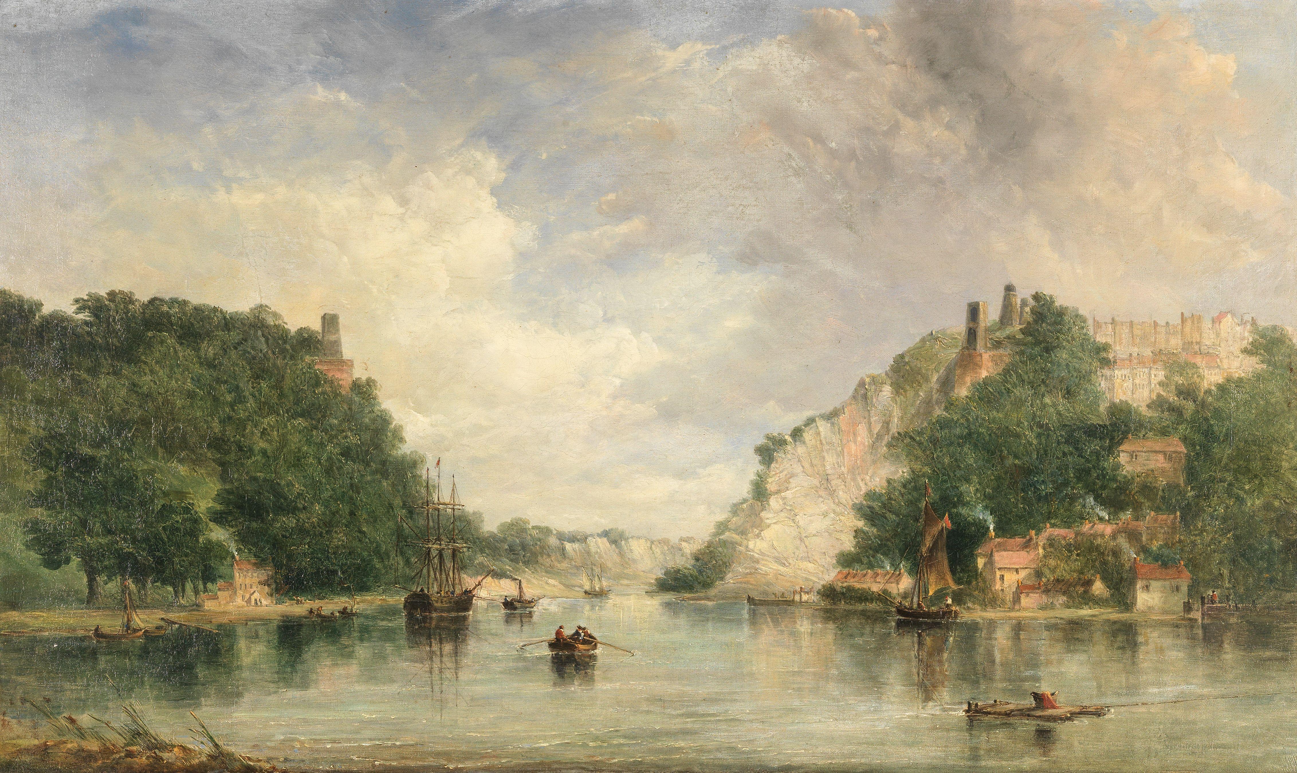 Alfred Vickers Snr. - Clifton Gorge and Suspension Bridge