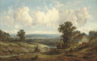 Alfred Vickers - The Sunlit Rolling Hills