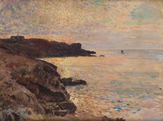 Alfred Wahlberg - Dusk in the archipelago