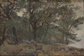 Alfred Wahlberg - Landskap från Särö