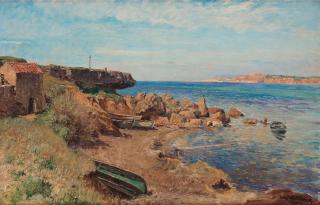 Alfred Wahlberg - Sanary-sur-Mer, Provence.