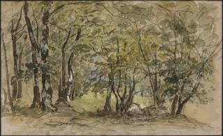 Alfred Wahlberg - Skogsdunge