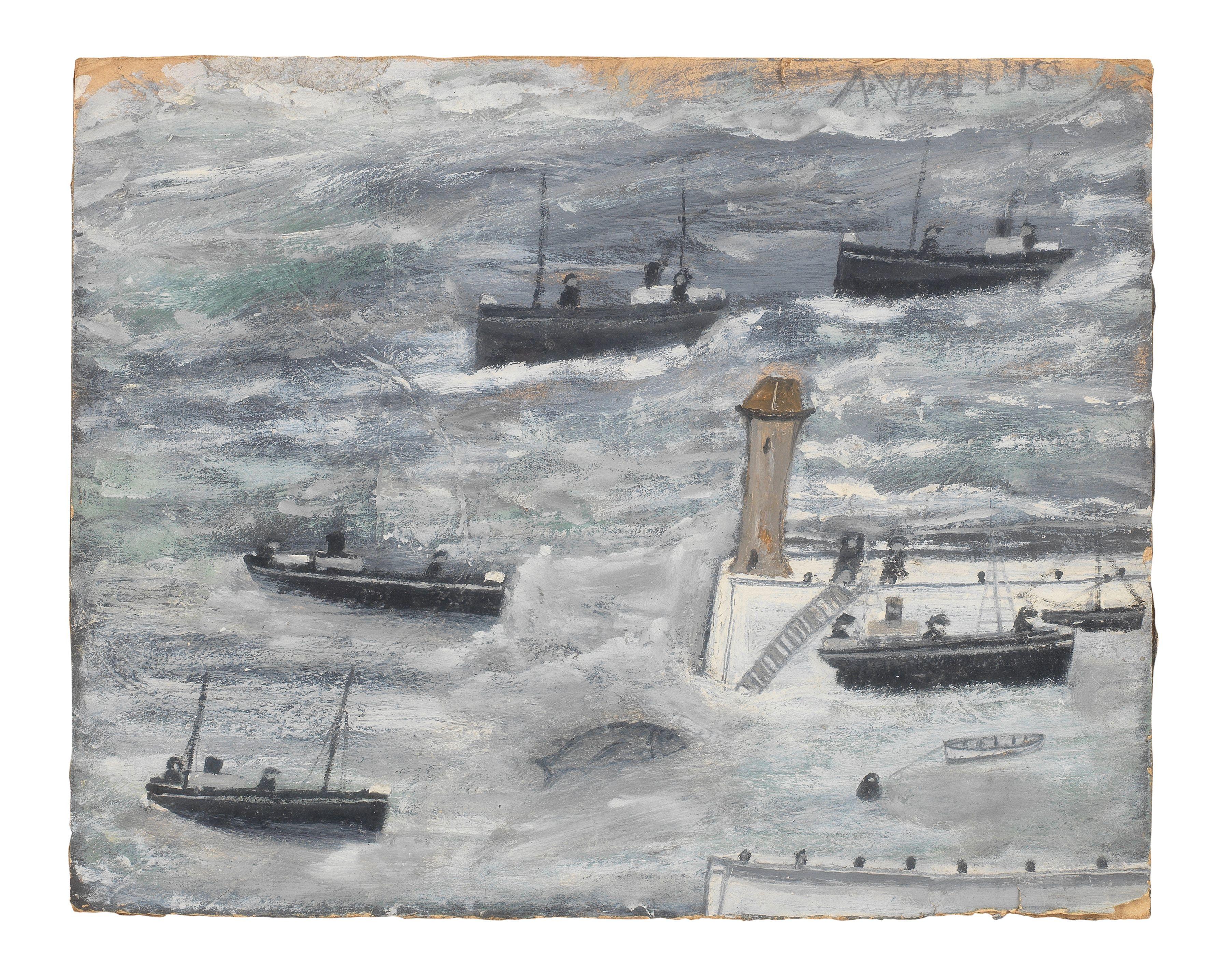 Alfred Wallis - Alfred Wallis (British, 1855-1942)