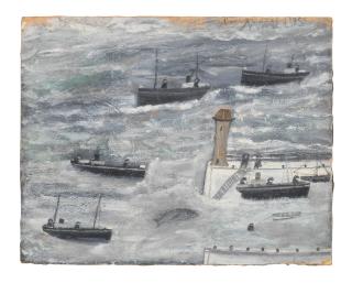 Alfred Wallis - Alfred Wallis (British, 1855-1942)