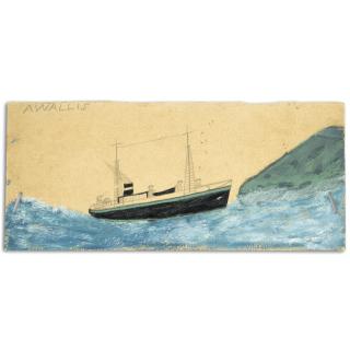 Alfred Wallis - Boat At Sea