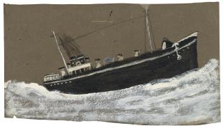 Alfred Wallis - Death Ship